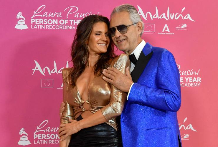 Andrea Bocelli e Veronica Berti