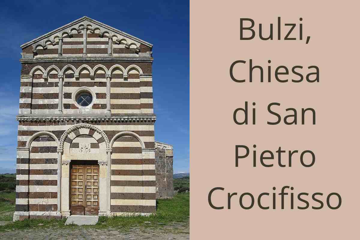 bulzi chiesa san pietro crocifisso