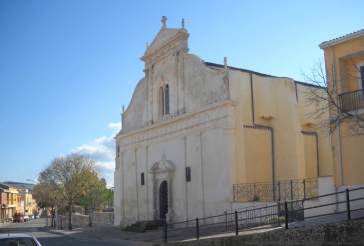 vista sulla chiesa di nostra signora del carmelo