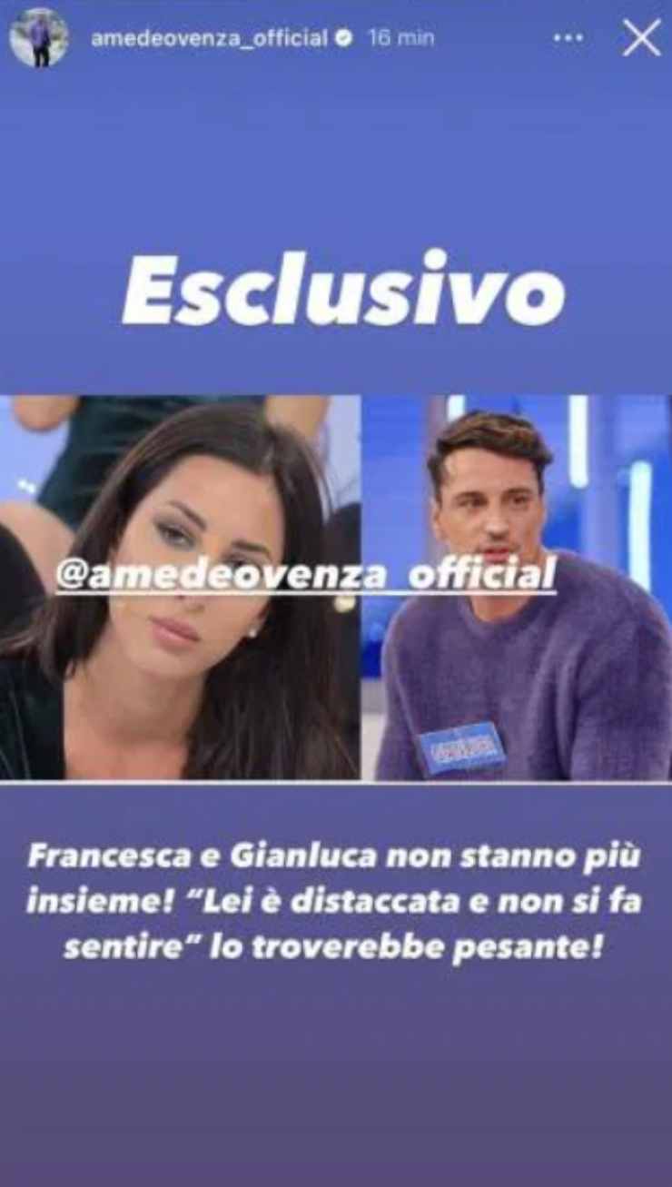 Francesca e Gianluca Segnalazione