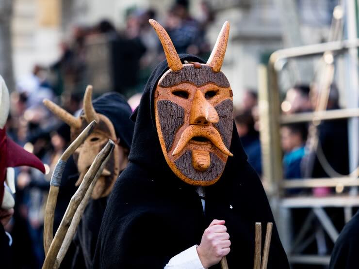 Maschera Carnevale Sardegna 