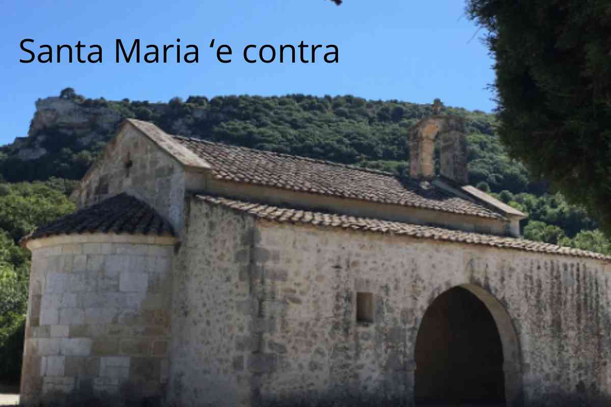 La Chiesa di Santa Maria ‘e Contra a Cargeghe