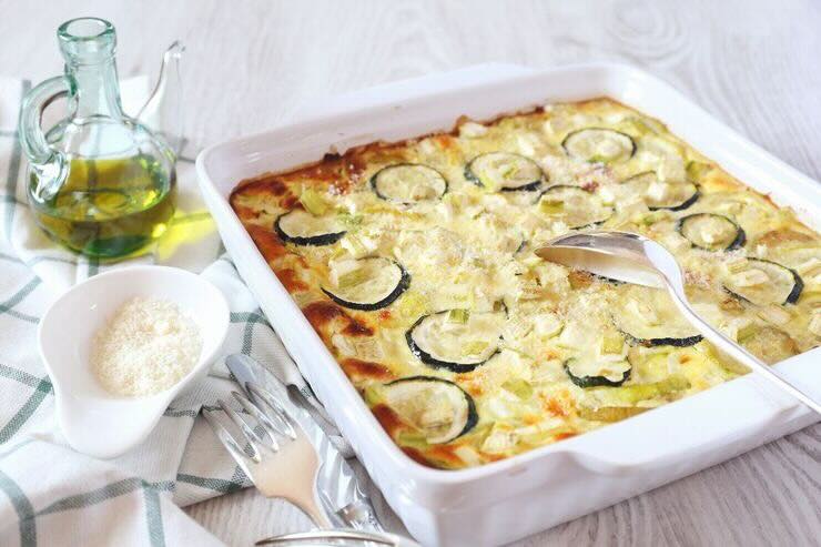 Sformato di zucchine 