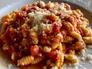 Piatto di gnocchetti sardi