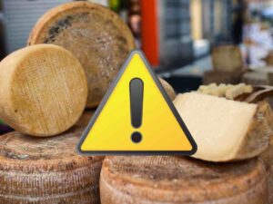 Pecorino forme simbolo attenzione