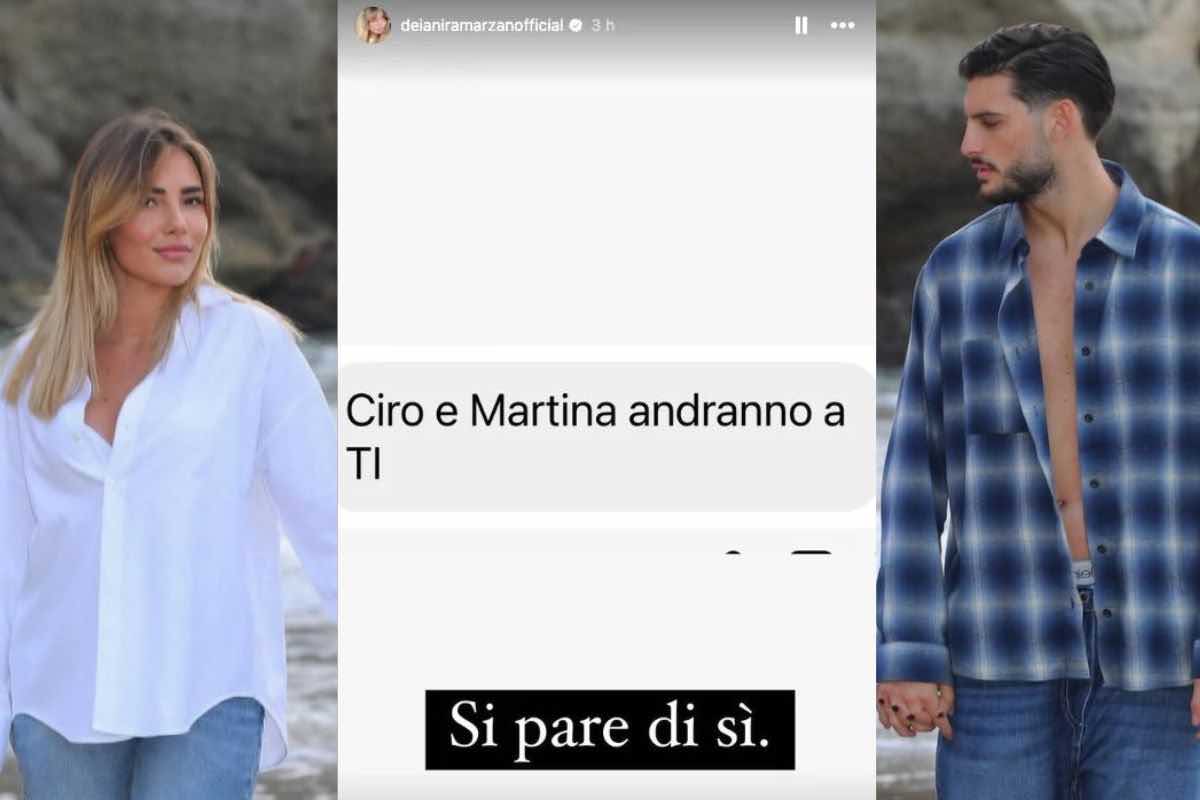 Martina e Ciro post Deianira Marzano